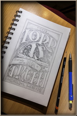 30 Days of Bible-Lettering - 11